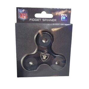 Oakland Raiders Three Way Fidget Spinner NFL New